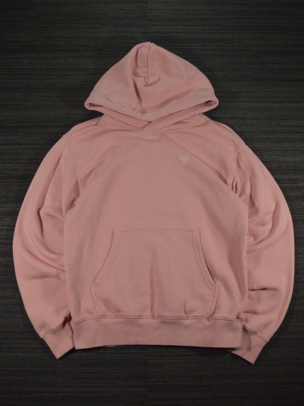 TNA Aritzia Light Pink Pullover Hoodie XS Logo Cozy Casual Sweatshirt